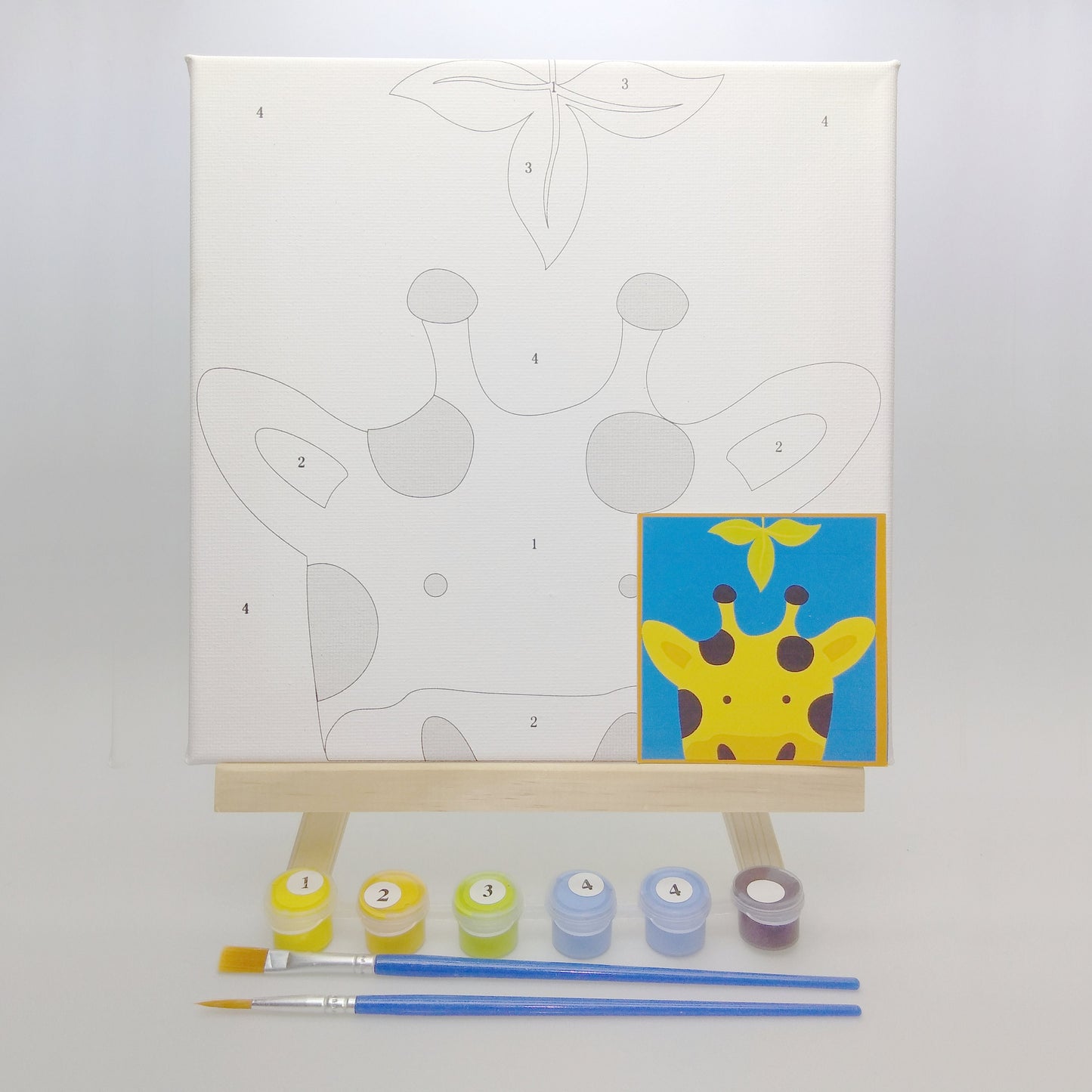 ColorOki "Hedgehog & Panda" Paint by Numbers Kits